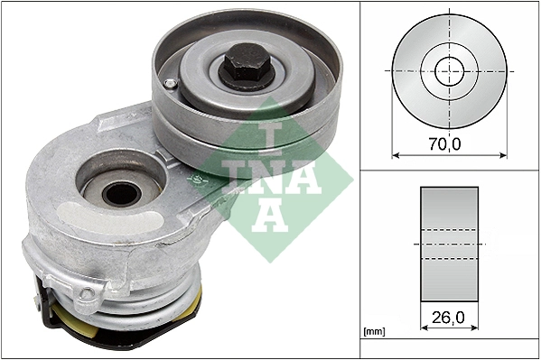 Belt Tensioner, V-ribbed belt